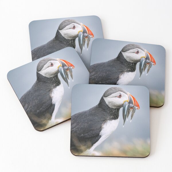 Item preview, Puffin with a Beak Full of Fish designed and sold by PhotoArt by Joan Carroll.