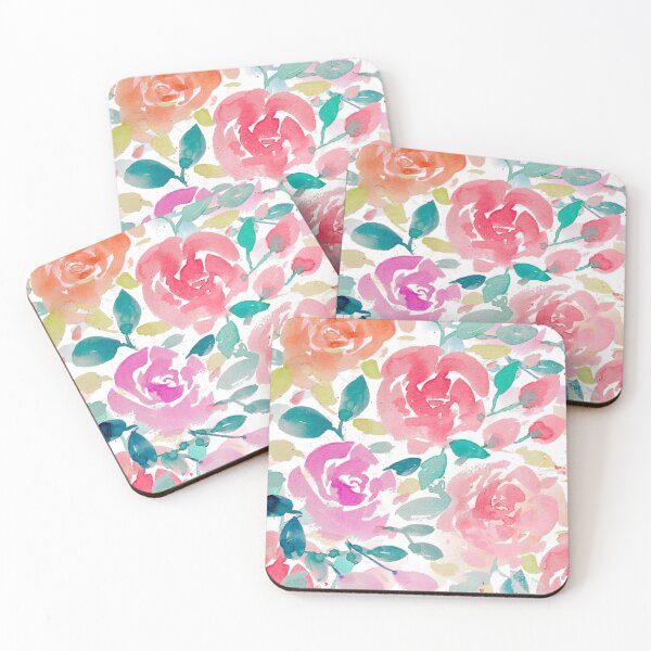 Item preview, Loose Roses Watercolour designed and sold by shannondoucette.
