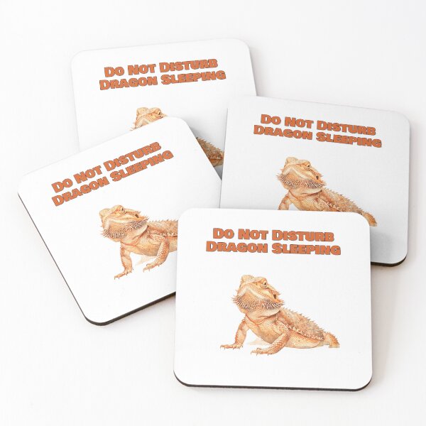 Item preview, Do Not Disturb Dragon Sleeping Funny Watercolor Reptile Tee Design designed and sold by NatureUnleashed.