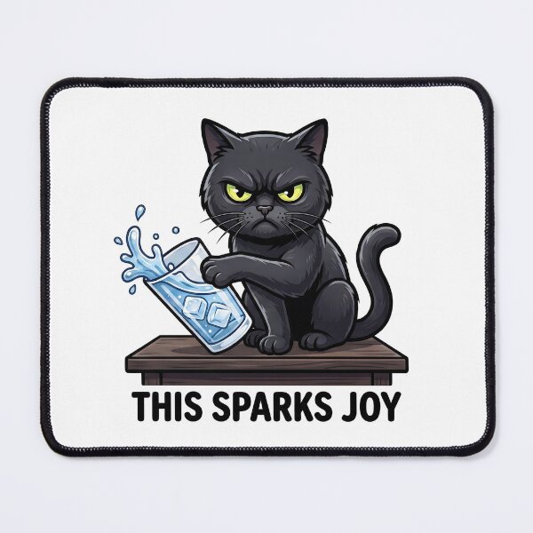 Item preview, This Sparks Joy Grumpy Cat designed and sold by VFXguy.