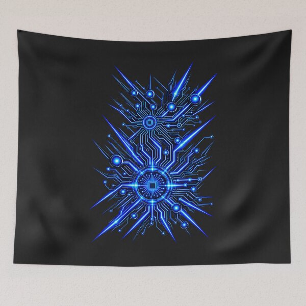 Item preview, CPU Sci-fi Circuit Board Quantum Chip Movie Geek designed and sold by Genius Geek.