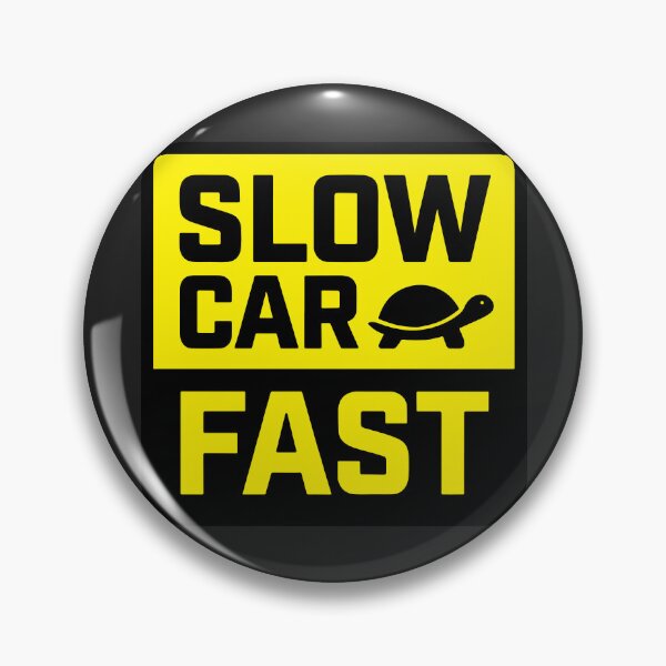 Item preview, Slow Car Fast Driving Purist designed and sold by carvect-id.