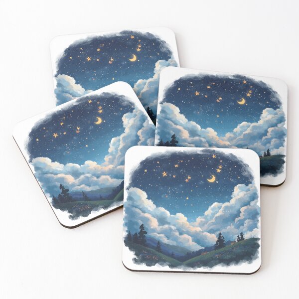 Item preview, Even the Night Breathes designed and sold by catcurio.