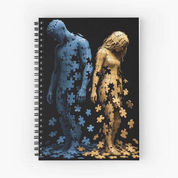 Item preview, Jigsaw of life man and woman  designed and sold by Jonsmartdesigns.