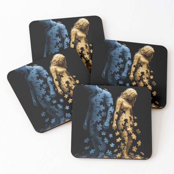 Item preview, Jigsaw of life man and woman  designed and sold by Jonsmartdesigns.