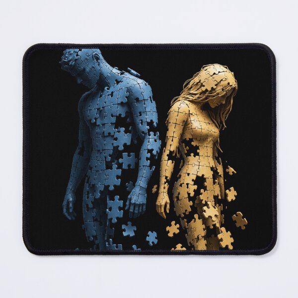 Item preview, Jigsaw of life man and woman  designed and sold by Jonsmartdesigns.
