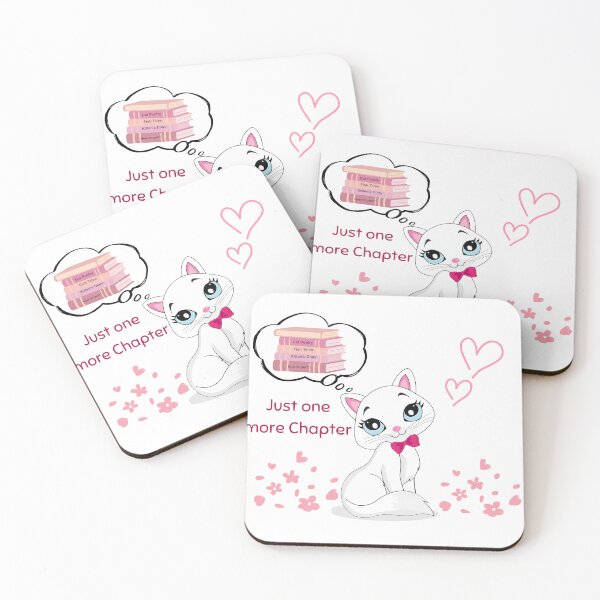 Item preview, Just One More Chapter Funny Reading Cat Book Lover designed and sold by LamsatArt.