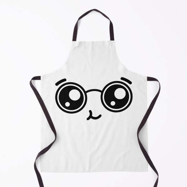 Item preview, Cute kawaii nerdy happy face designed and sold by BlushyPrint.