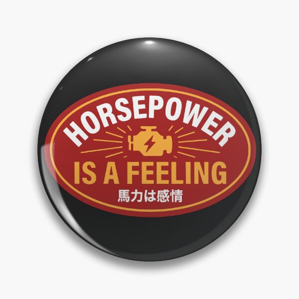 Item preview, Horsepower Is A Feeling Automotive Enthusiast Tuner JDM designed and sold by carvect-id.