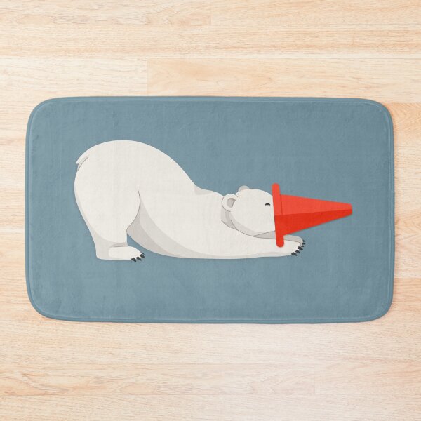 Item preview, Cone Head Polar Bear designed and sold by TurquoiseBird.