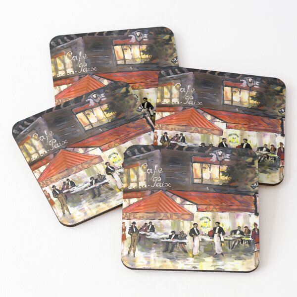 Item preview, Konstantin Korovin - Cafe de la Paix, Paris designed and sold by Jon-Baran.