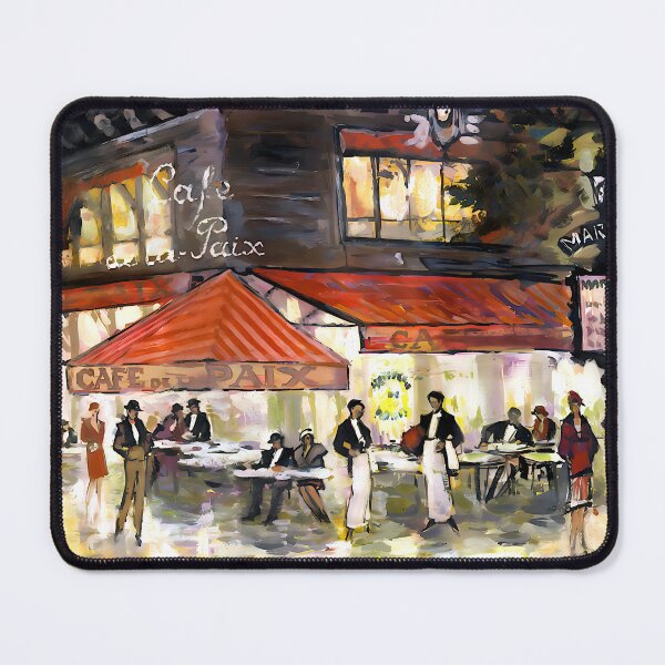 Item preview, Konstantin Korovin - Cafe de la Paix, Paris designed and sold by Jon-Baran.