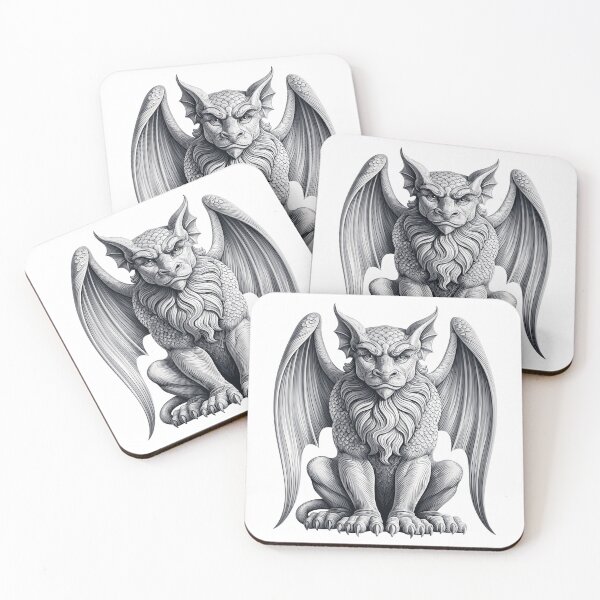 Item preview, Winged gargoyle designed and sold by Ilze Lucero.