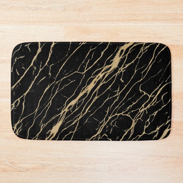 Item preview, Luxury Black and Gold Marble Vein Pattern designed and sold by VariusDesigns.