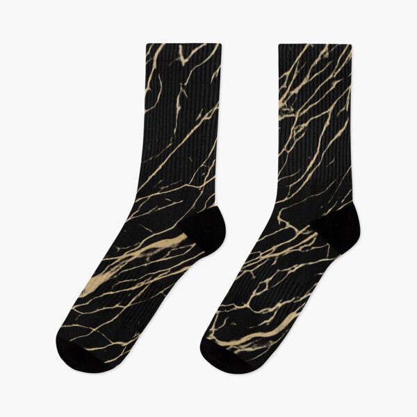 Item preview, Luxury Black and Gold Marble Vein Pattern designed and sold by VariusDesigns.