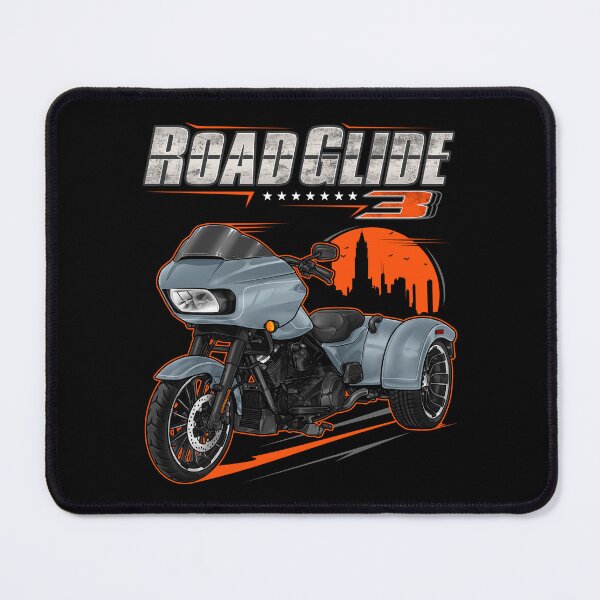 Item preview, Motorcycle Road Glide 3 FLTRT 2024 Sharkskin Blue for Motorcycle Riders designed and sold by MotoApparelHub.