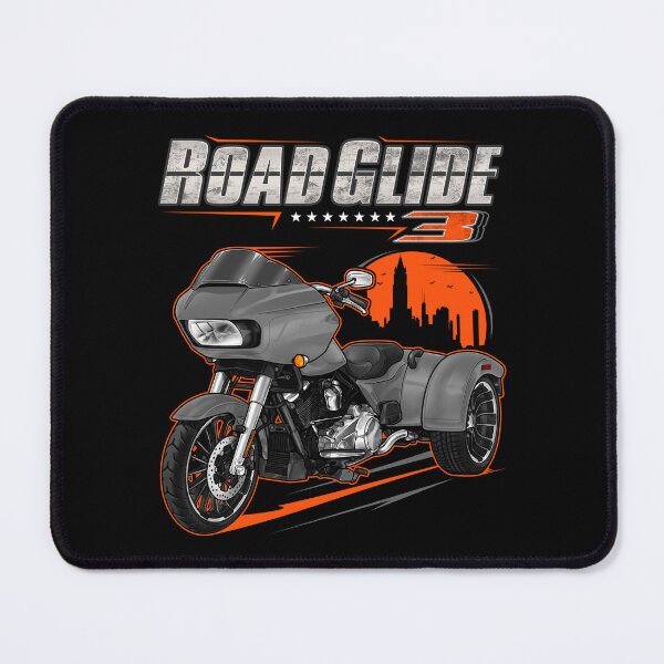 Item preview, Motorcycle Road Glide 3 FLTRT 2025 Billiard Gray (Chrome Finish) for Motorcycle Riders designed and sold by MotoApparelHub.