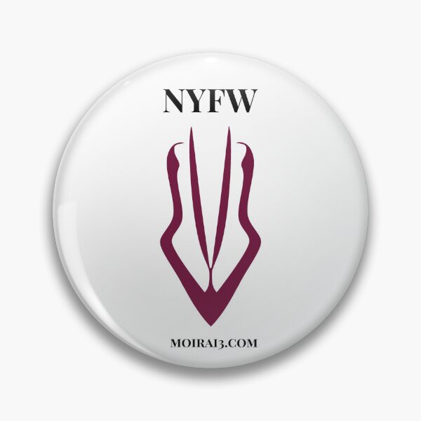 Item preview, NYFW MOIRAI BURGUNDY LOGO designed and sold by Moirai3Merch.