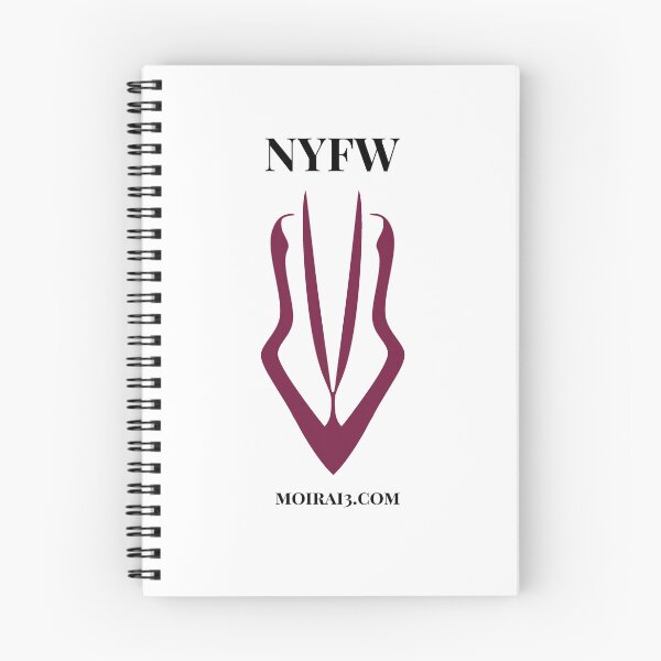 Item preview, NYFW MOIRAI BURGUNDY LOGO designed and sold by Moirai3Merch.