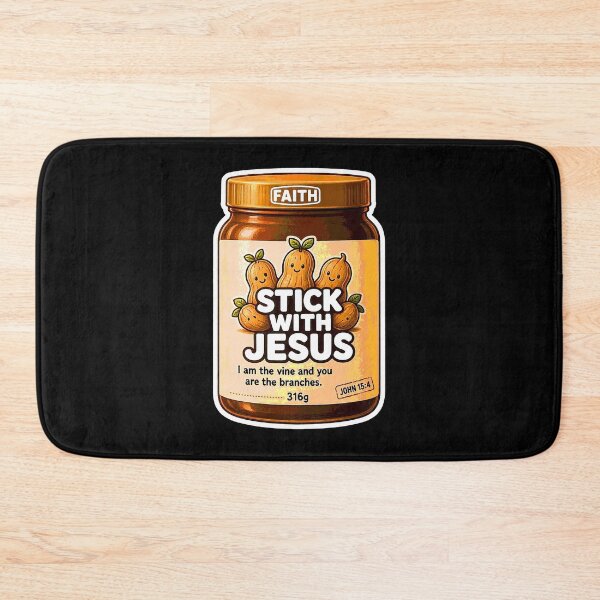 Item preview, John 15:4 Stick With Jesus designed and sold by plushism.
