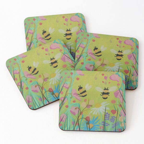 Item preview, Garden Bees designed and sold by GhostDogDesigns.