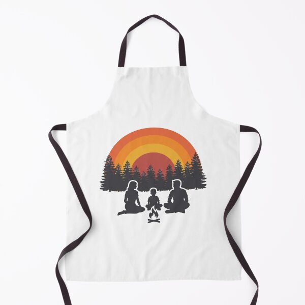 Item preview, Retro Family Camping Sunset - Minimalist Adventure Silhouette designed and sold by pattman.