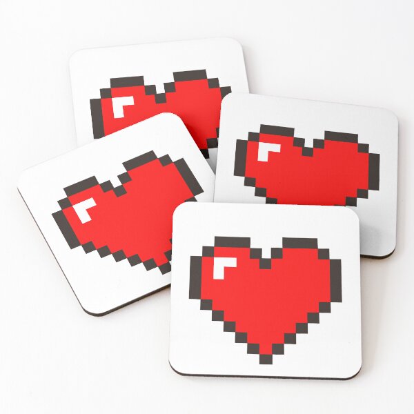 Item preview, Copy of Pixel hearts designed and sold by Shiningsticker8.