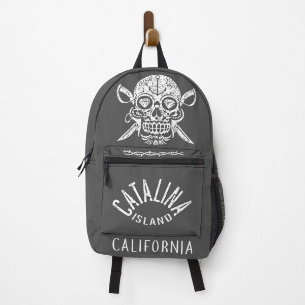 Item preview, Catalina Island California, Sugar Skull, Lazy Tide Vibe, Santa Catalina Island Beaches designed and sold by ArtByBollwitt.