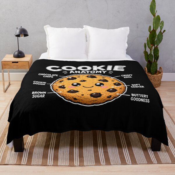 Item preview, Cute cookie anatomy illustration for food lovers designed and sold by rafaeltto.