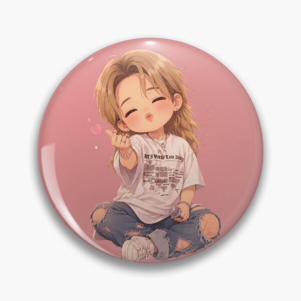 Item preview, BTS Jimin Filter MV Chibi Fan Art | Cute K-Pop ARMY Illustration | Park Jimin Artwork designed and sold by Sandra2913.