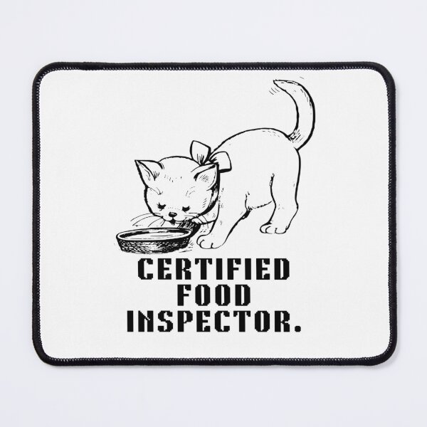 Item preview, CERTIFED FOOD INSPECTOR designed and sold by PraArts2002.