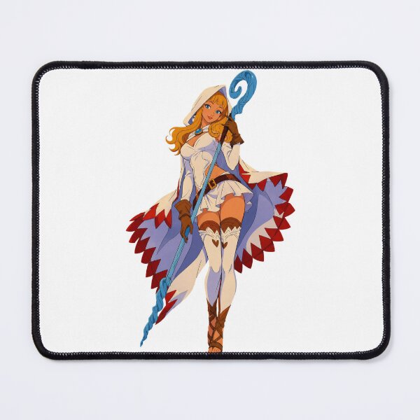 Item preview, Fantasy Mage Pin-Up – Classic Cartoon Sorceress designed and sold by Hollow Moon Studios..