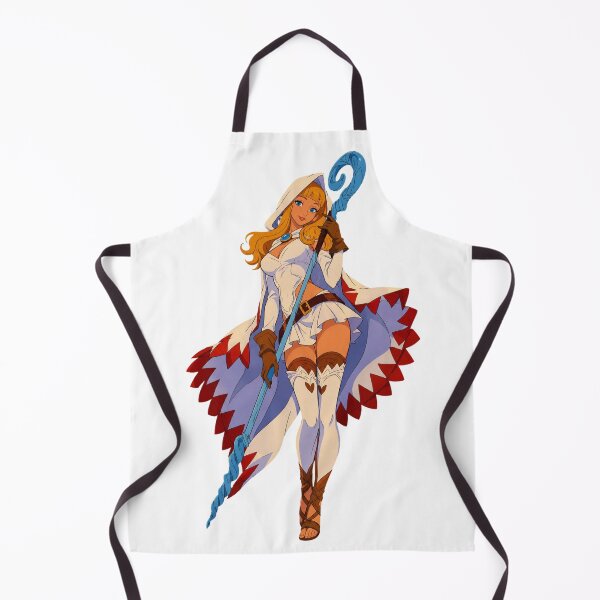 Item preview, Fantasy Mage Pin-Up – Classic Cartoon Sorceress designed and sold by Hollow Moon Studios..