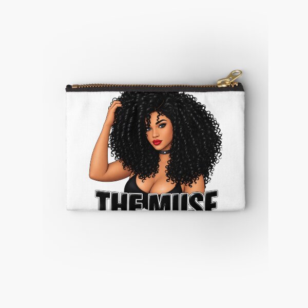 Item preview, "The Muse" Beautiful Woman with Big Curly Hair  designed and sold by LC&LCPlatform.