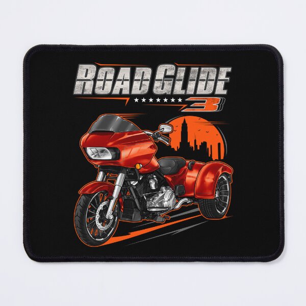 Item preview, Motorcycle Road Glide 3 FLTRT 2025 Whiskey Fire for Motorcycle Riders designed and sold by MotoApparelHub.