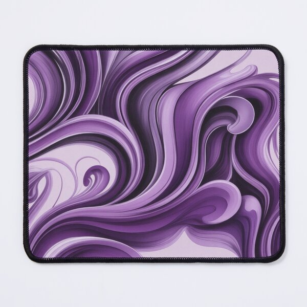 Artikelvorschau, Mystic Purple Flow – Verspielte abstrakte Kunst in Lavendel und Violett entworfen und verkauft von MysticPurpleHue.