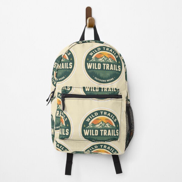 Item preview, Wild Trails Vintage Mountain Hiking Adventure designed and sold by Pransis_Diginer_26.