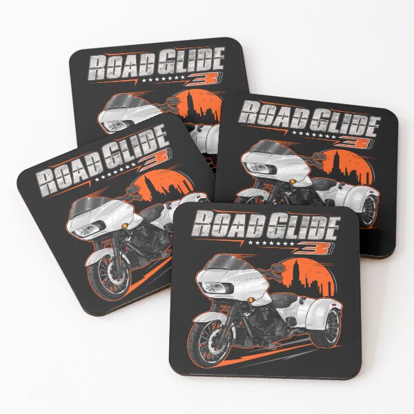 Item preview, Motorcycle Road Glide 3 FLTRT 2025 White Onyx Pearl for Motorcycle Riders designed and sold by MotoApparelHub.
