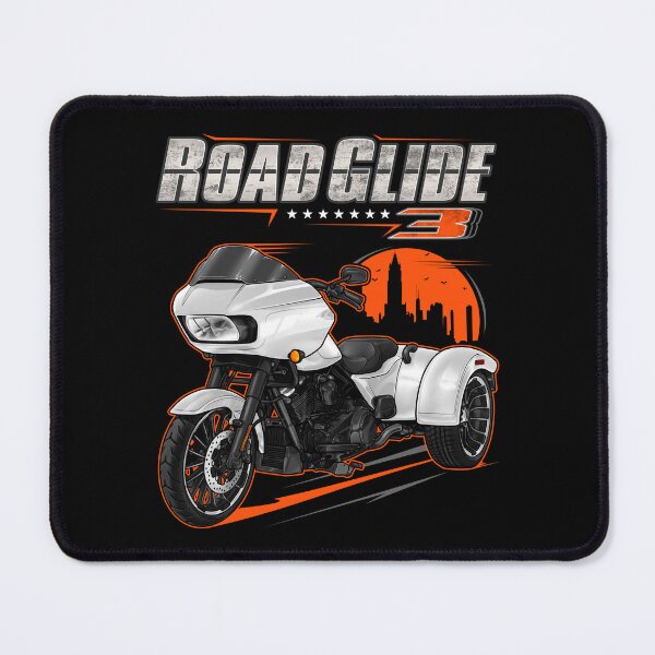 Item preview, Motorcycle Road Glide 3 FLTRT 2025 White Onyx Pearl for Motorcycle Riders designed and sold by MotoApparelHub.