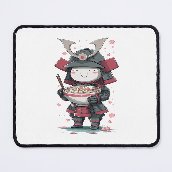 Item preview,  chibi samurai warrior ramen designed and sold by cutemakerotart.