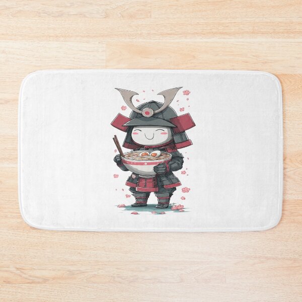 Item preview,  chibi samurai warrior ramen designed and sold by cutemakerotart.