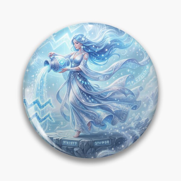 Item preview, Aquarius sign designed and sold by cutegiftcore.