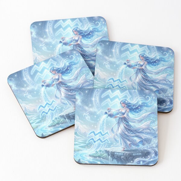 Item preview, Aquarius sign designed and sold by cutegiftcore.