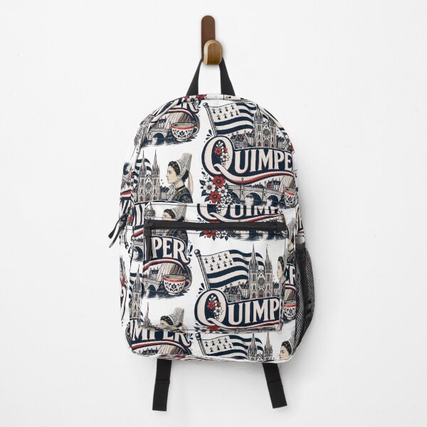 Item preview, Quimper sign with Breton flag and city symbols designed and sold by 1enchik.