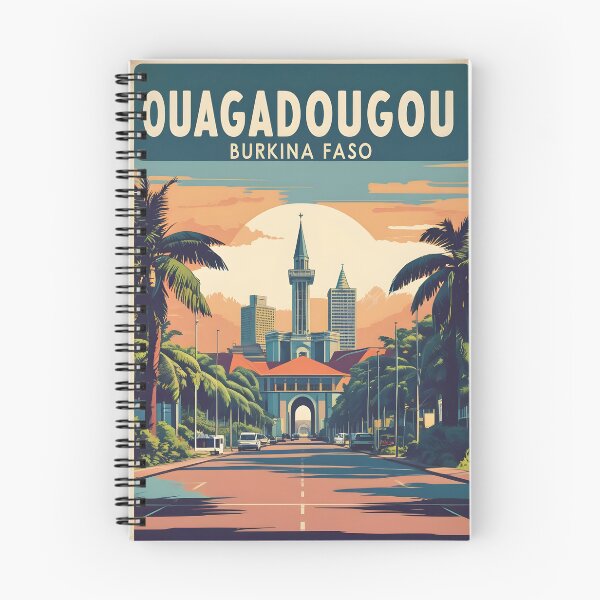 Item preview, Ouagadougou Burkina Faso Vintage Travel designed and sold by TravelersGems.