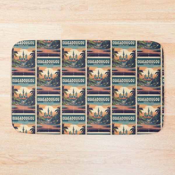 Item preview, Ouagadougou Burkina Faso Vintage Travel designed and sold by TravelersGems.