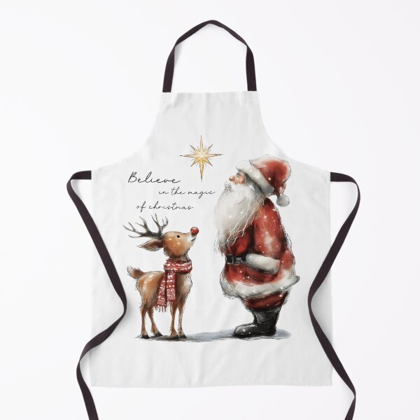 Item preview, Believe in the Magic of Christmas Shirt, Santa Reindeer Graphic Tee, Vintage Holiday Christmas Gift, Festive Winter Top designed and sold by Jessartsao.