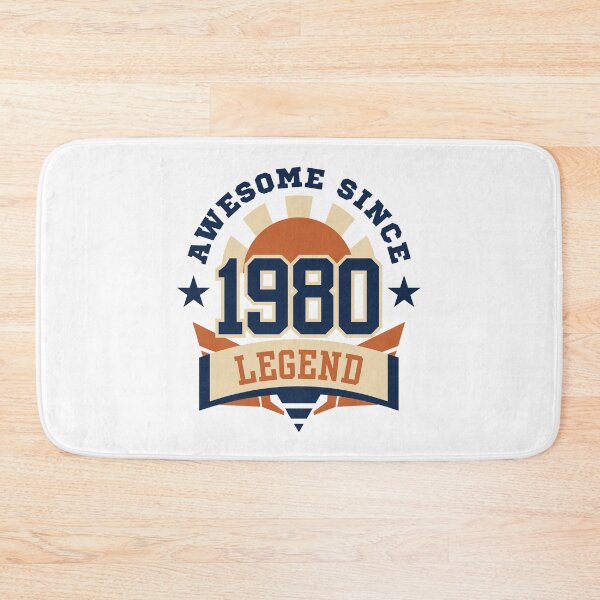 Item preview, Awesome Since 1980 Legend Retro Vintage Birthday T-Shirt Gift designed and sold by HYPNK.