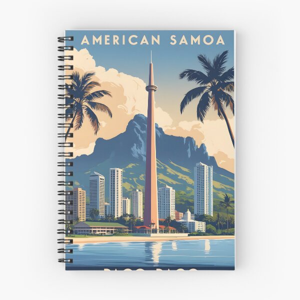 Item preview, Pago Pago American Samoa Vintage Travel designed and sold by TravelersGems.