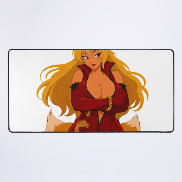 Item preview, Foxy Pin-Up Girl – Retro Cartoon Vixen designed and sold by Hollow Moon Studios..